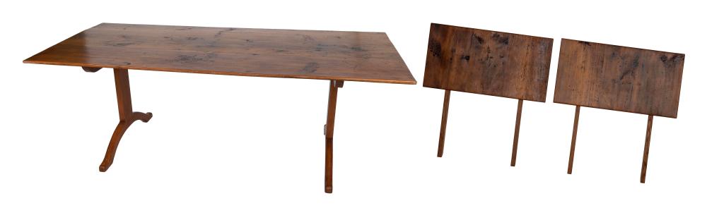 TRESTLE EXTENSION DINING TABLE 20TH