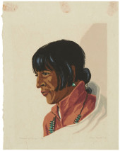 TREVA WHEETE (1890-1963), "MAN