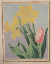TREVA WHEETE, BLOCK PRINT, 193