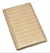 TRI-COLOR 14 KARAT GOLD CIGARE