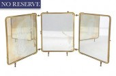 TRI-FOLD TRAVELING MIRROR, MID
