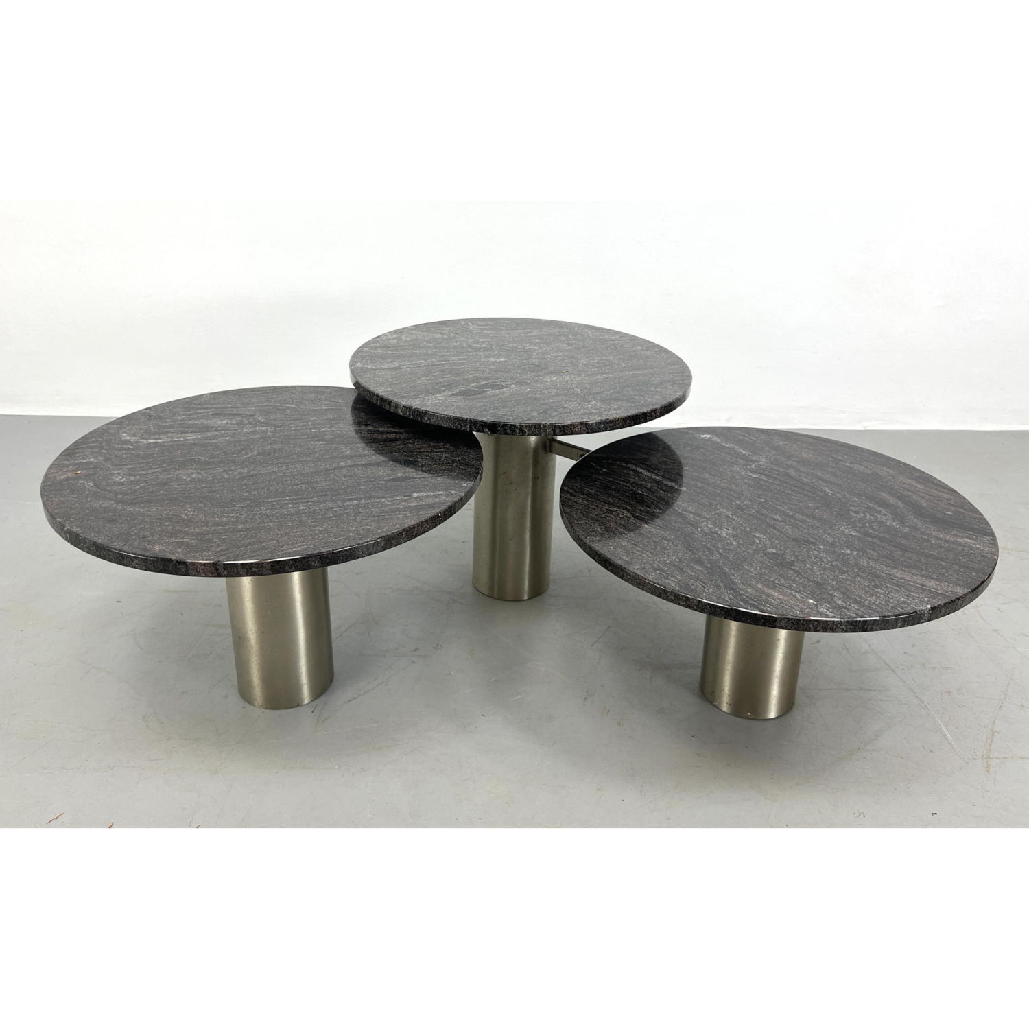 Tri Level Marble Top Modernist