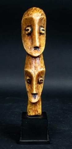 TRIBAL AFRICAN LEGA STATUE PACE