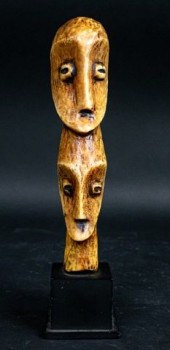 TRIBAL AFRICAN LEGA STATUE PAC