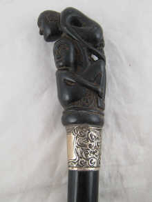 Tribal art; a Victorian silver