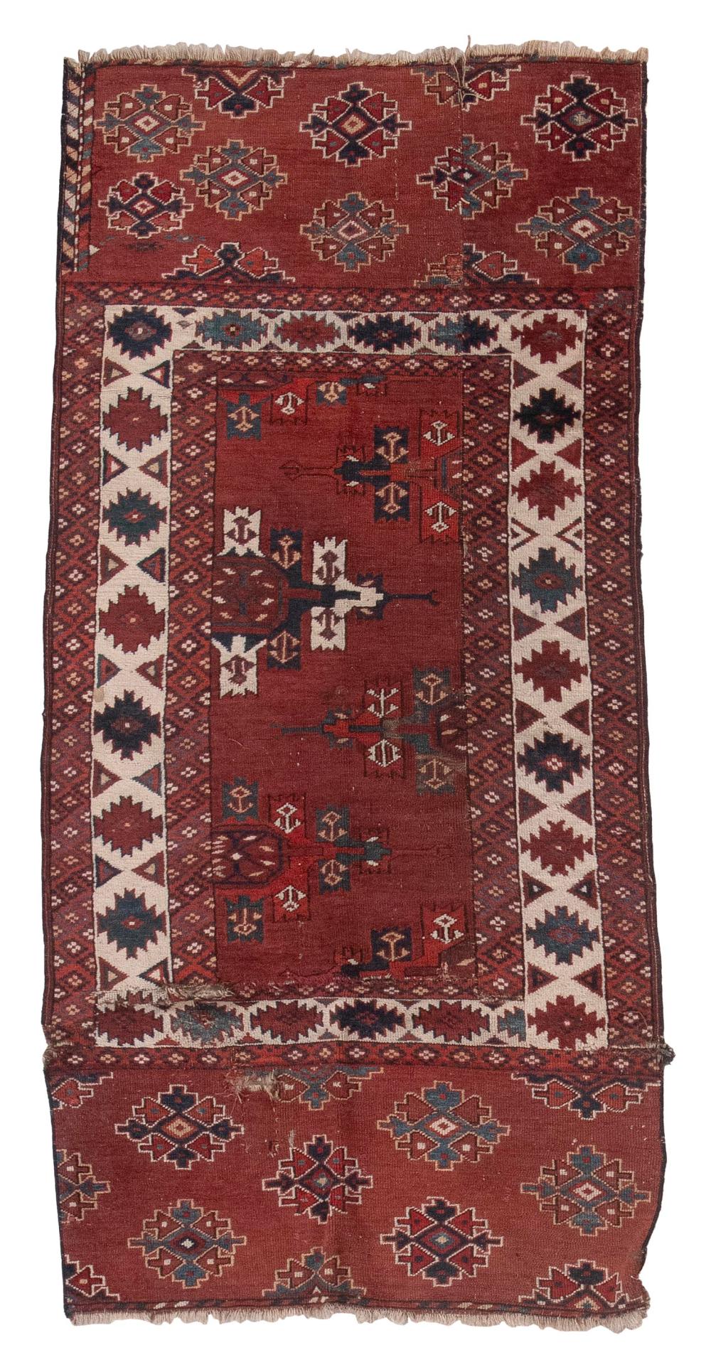 TRIBAL BAG FACE: 2'6" X 5'1" LATE