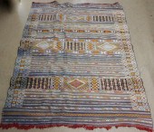 TRIBAL FLATSTICH RUG, 9 FT 6 I