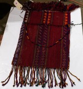 TRIBAL FLATWEAVE BAG Tribal fl