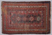 TRIBAL FLATWEAVE WOOL RUGTRIBA