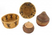 TRIBAL: FOUR BASKETS INCLUDING