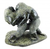 TRIBAL: INUIT CARVED LARGE STO