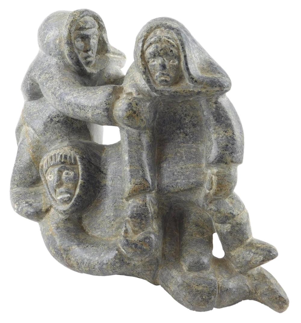 TRIBAL: INUIT CARVED STONE