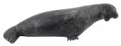 TRIBAL: INUIT CARVED STONE SCU