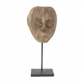 TRIBAL MASK, DAYAK, BORNEO, IN