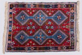 TRIBAL MEDALLIONS WOOL RUGTRIB