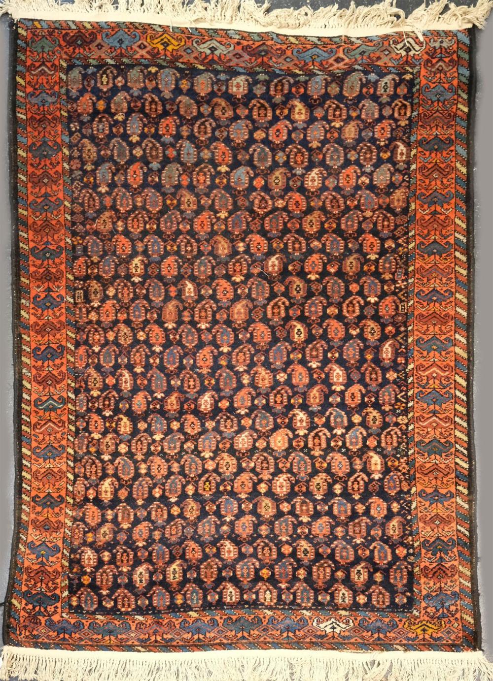 TRIBAL PAISLEY WOOL RUGTRIBAL