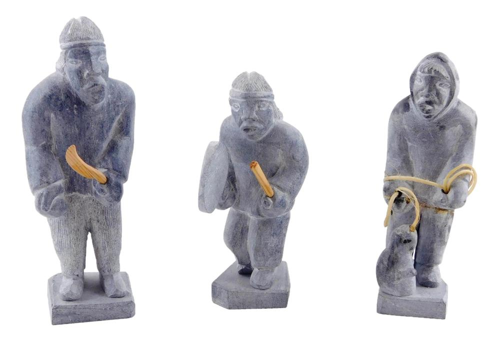TRIBAL: THREE GREENLAND ESKIMO