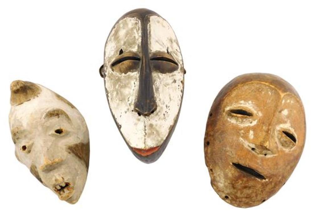 TRIBAL: THREE LEGA STYLE MASKS,