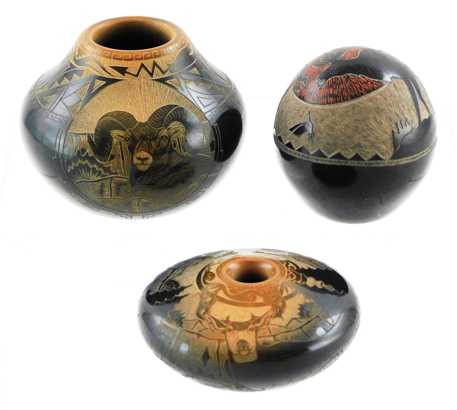 TRIBAL: THREE PIECES OF SANTA CLARA