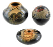 TRIBAL: THREE PIECES OF SANTA