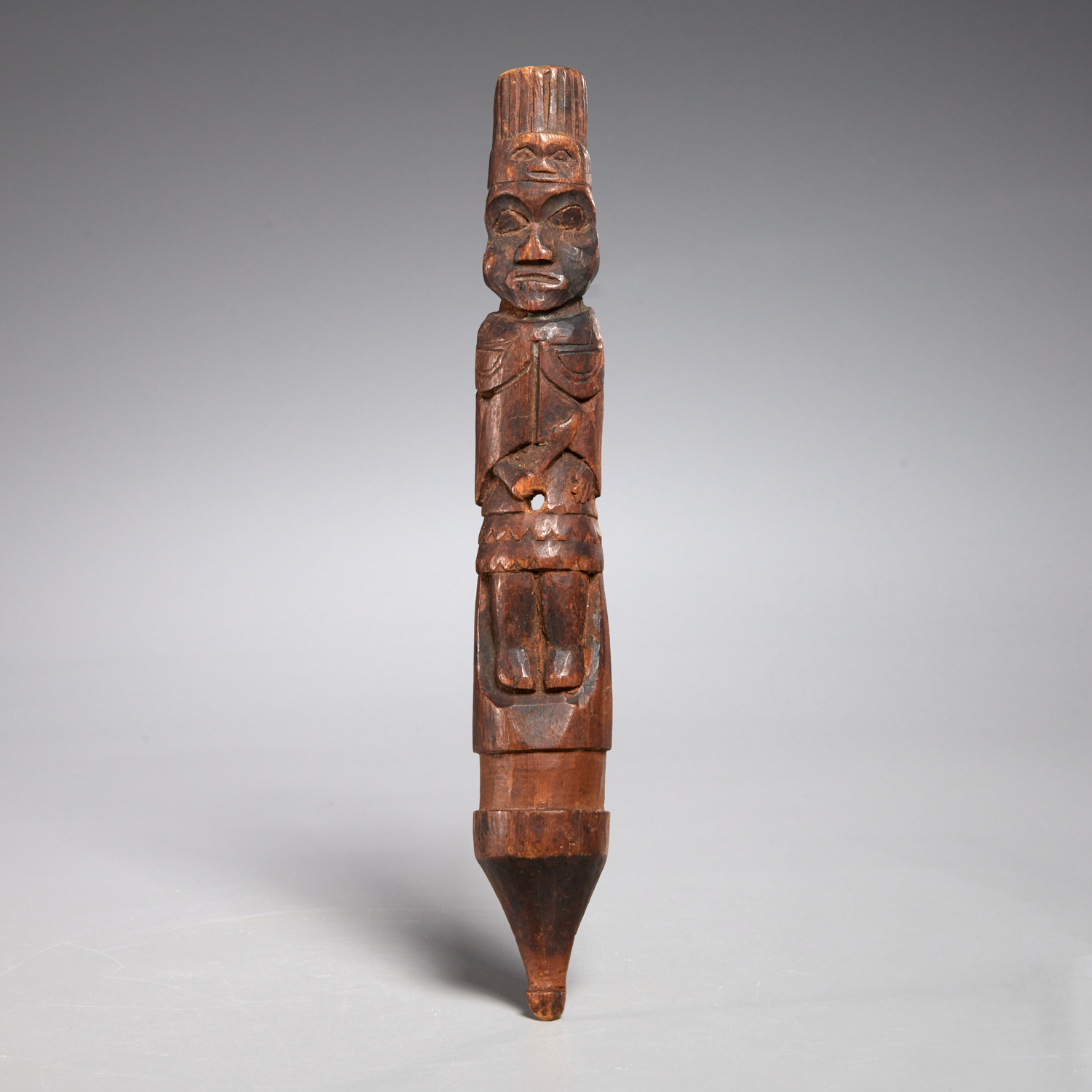 TRIBAL TOTEMIC FIGURAL CARVING,