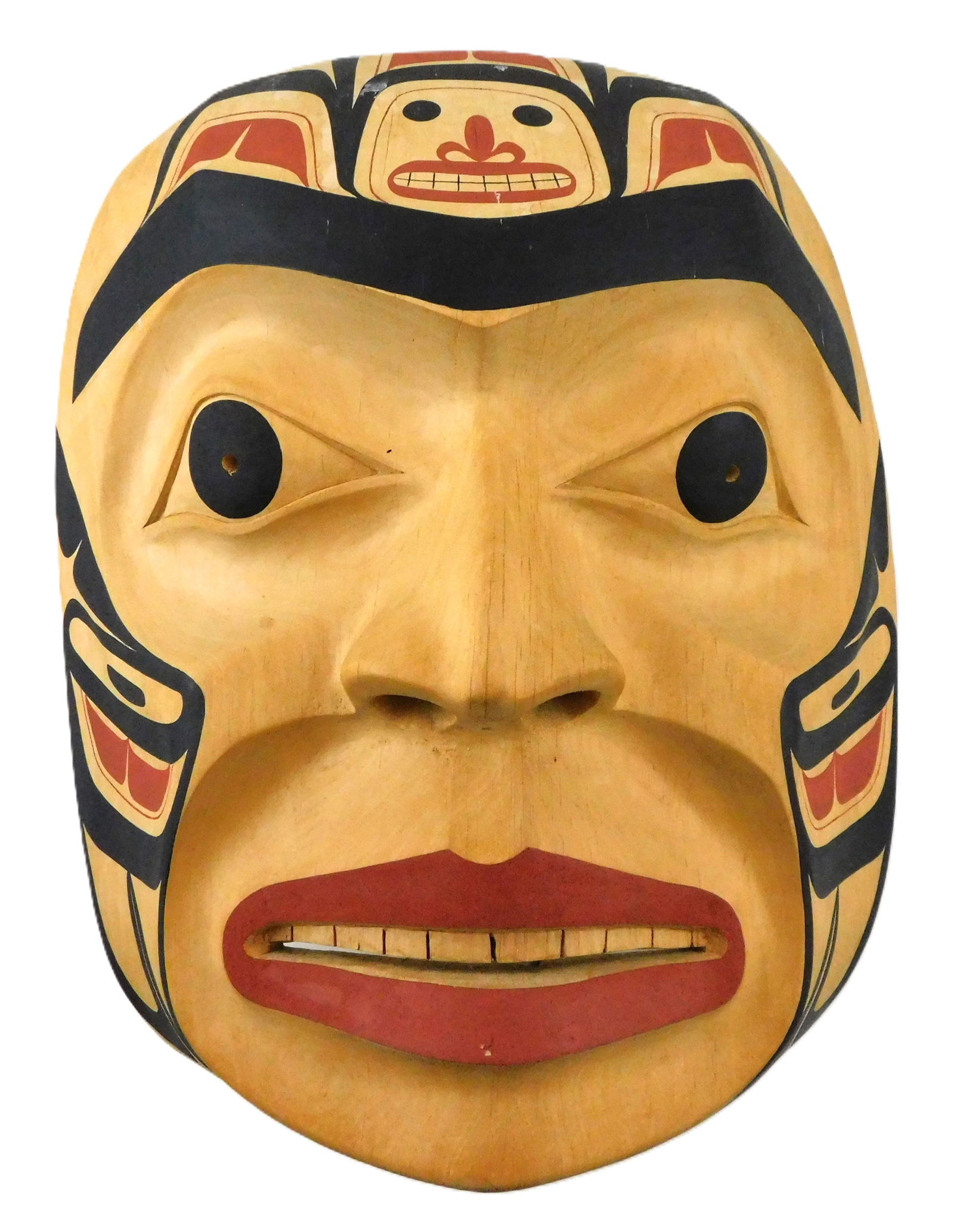 TRIBAL: TSIMSHIAN CARVED WOOD