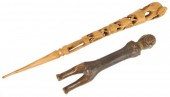 TRIBAL: TWO AFRICAN CARVINGS,