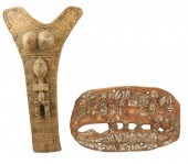 TRIBAL: TWO ARCHITECTURAL CARV