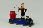 TRICK DOG MECHANICAL BANK Soli