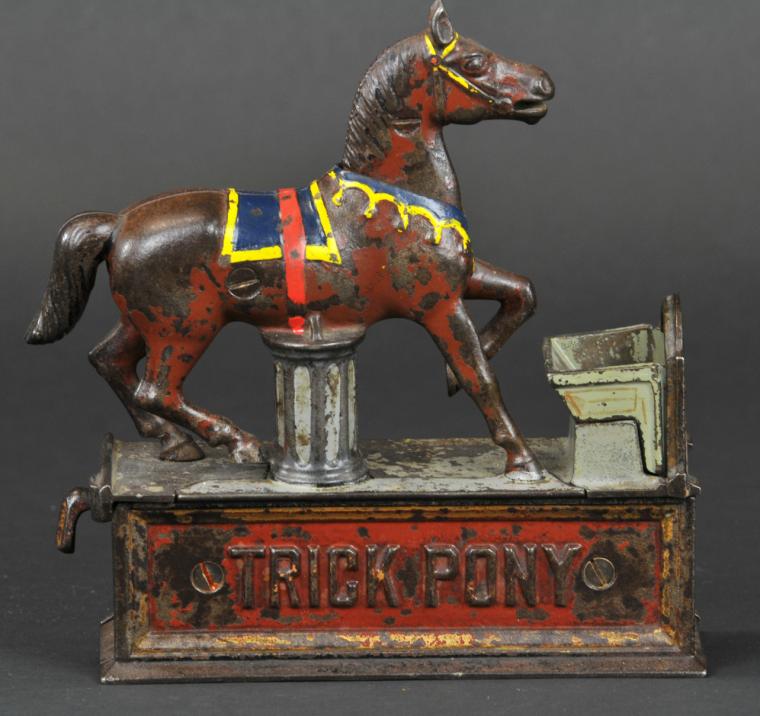 TRICK PONY MECHANICAL BANK