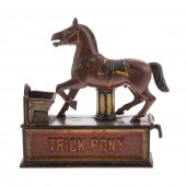 TRICK PONY MECHANICAL BANK, SH