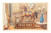TRICK PONY MECHANICAL BANK TRA