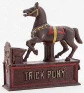 TRICK PONY TOY BANKTrick Pony