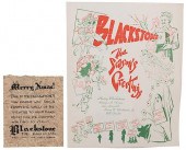 TRIO OF BLACKSTONE CHRISTMAS G