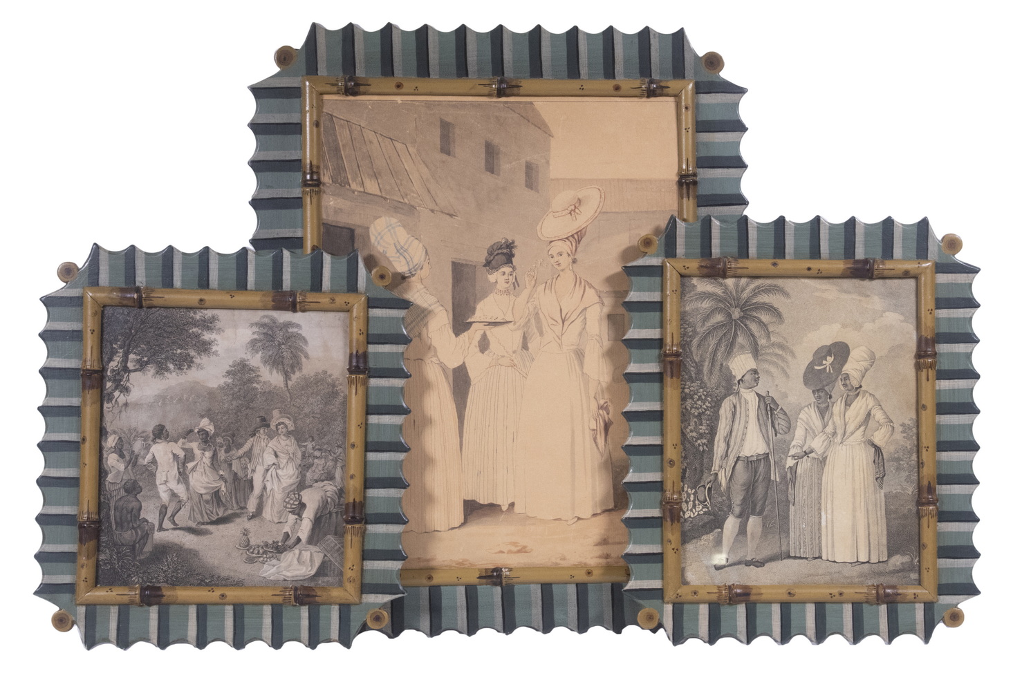 TRIO OF BRITISH COLONIAL ENGRAVINGS