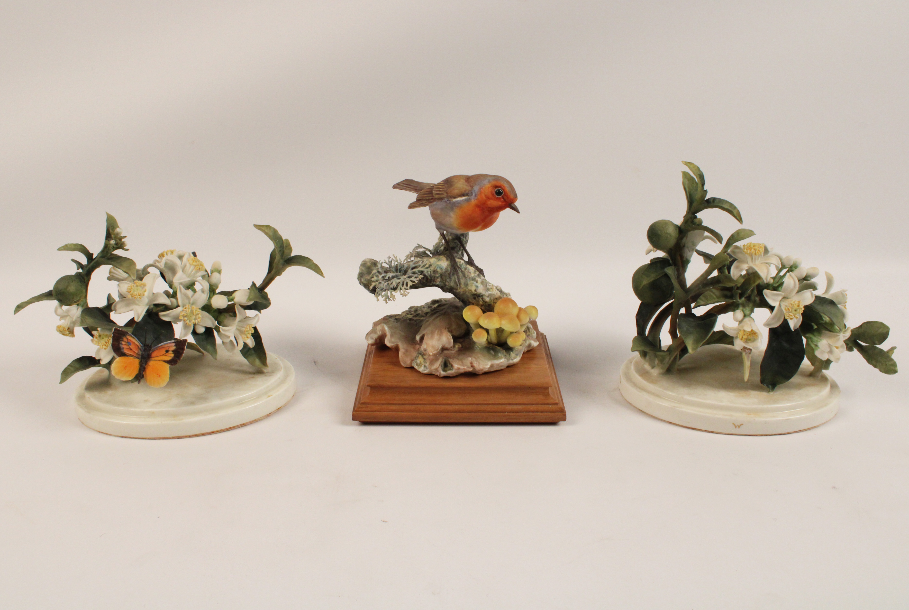 TRIO OF PORCELAIN MODELS BY DOROTHY