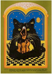 TRIO OF PSYCHEDELIC ROCK POSTE