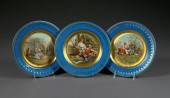 Trio of Richly Gilded Periwink