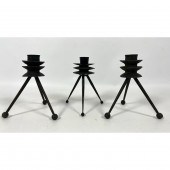 Trio of TONY PAUL Black Iron C