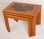 TRIOH DANISH NESTING TABLES, T