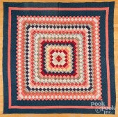 TRIP AROUND THE WORLD QUILT, L