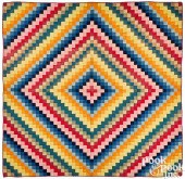 TRIP AROUND THE WORLD QUILT, E