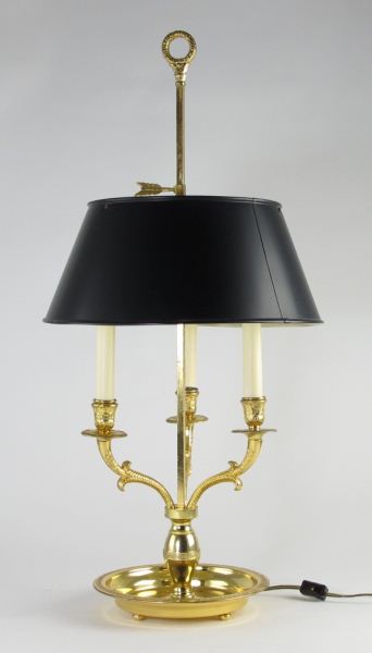 Triple Arm French Table Lamp20th