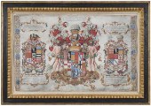TRIPLE COAT OF ARMS FOR THE WI