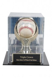 TRIPLE CROWN SIGNED BASEBALLwi