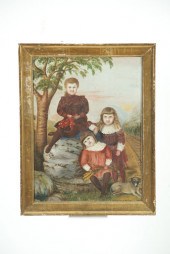 TRIPLE PORTRAIT (AMERICAN SCHO