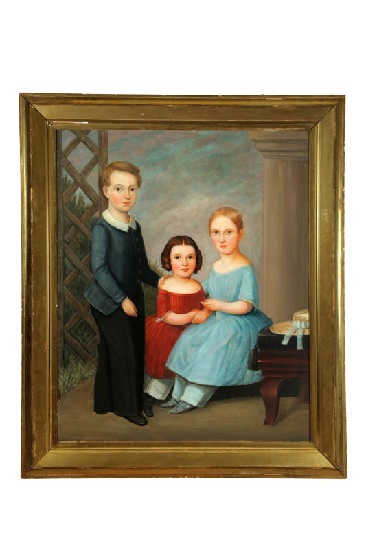 TRIPLE PORTRAIT OF CHILDREN
