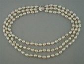 TRIPLE STRAND FRESHWATER PEARL