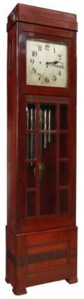 TRIPLE WEIGHT DRIVEN MAHOGANY