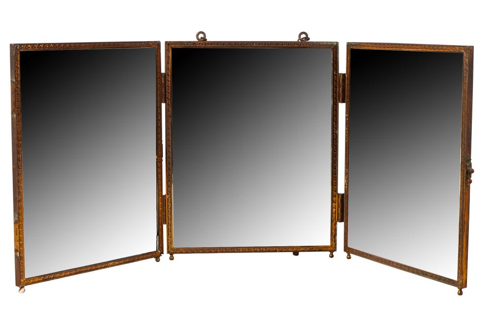 TRIPTYCH MIRROReach beveled glass